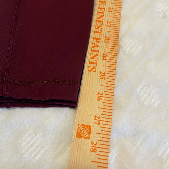 Lululemon Leggings, Wine, Size 6 - Picture 7 of 11